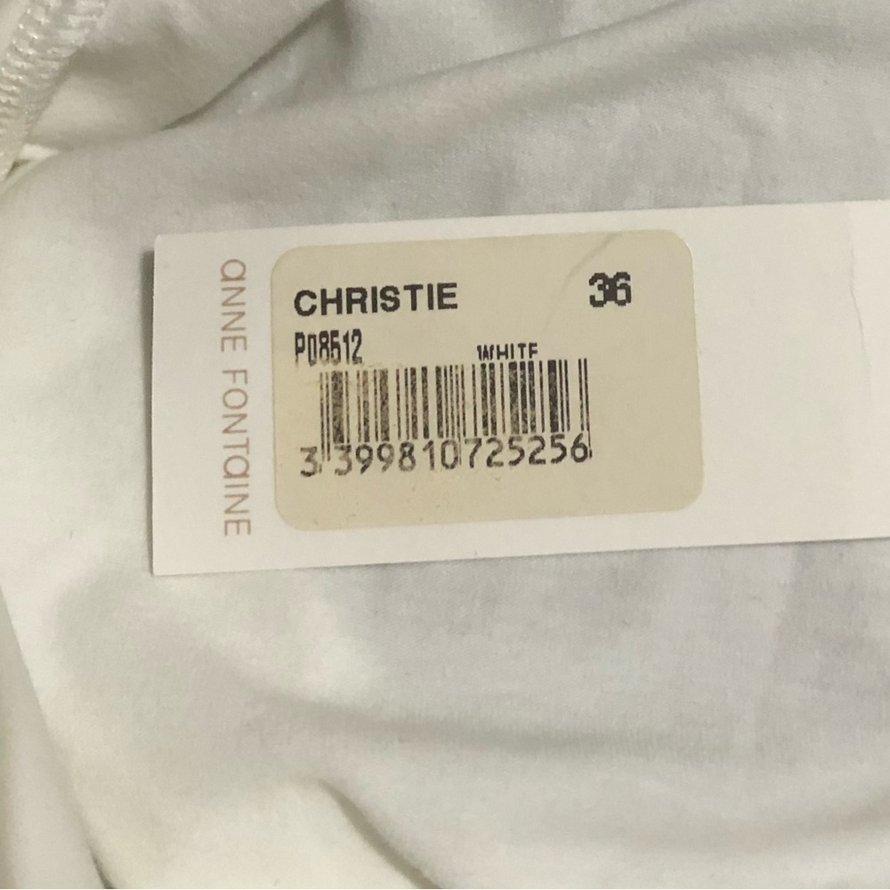 Anne Fontaine Christie Shirt
White Long Sleeved Double Collared T-Blouse - Picture 9 of 13
